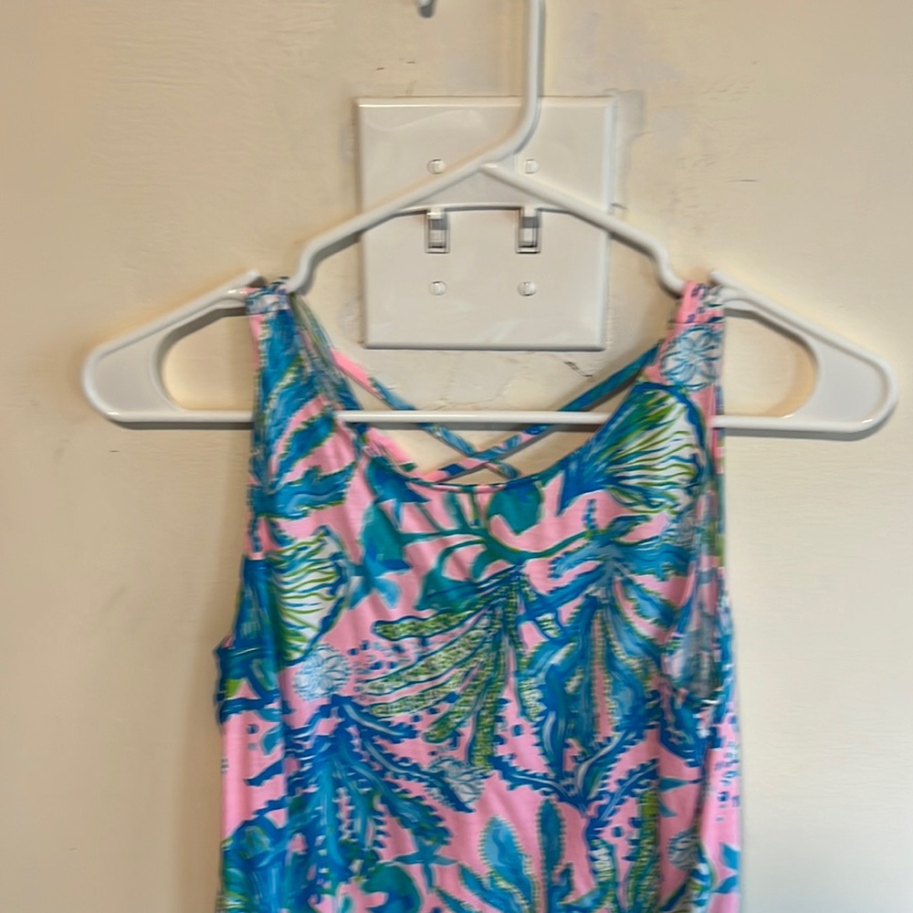 EUC Lilly Pulitzer summer coverup/ dress size XS